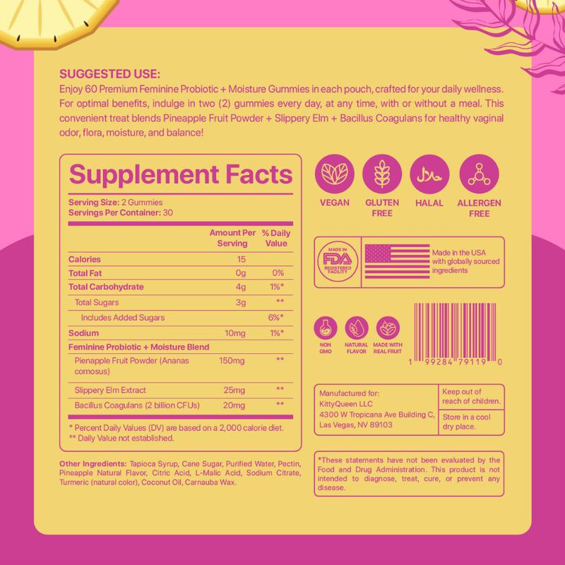 Feminine Probiotic Support Gummies